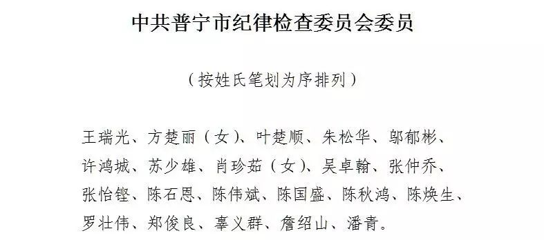 普寧市領導班子的最新構成及未來展望