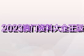 2023年澳門資料大全正版資料｜最新正品含義落實