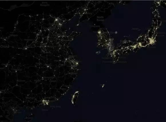 中國(guó)最新衛(wèi)星夜景，揭示夜空下的壯麗景象之美